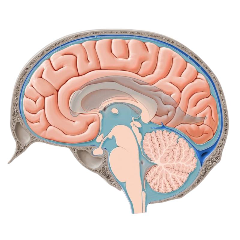 image showing a cross-section of a brain